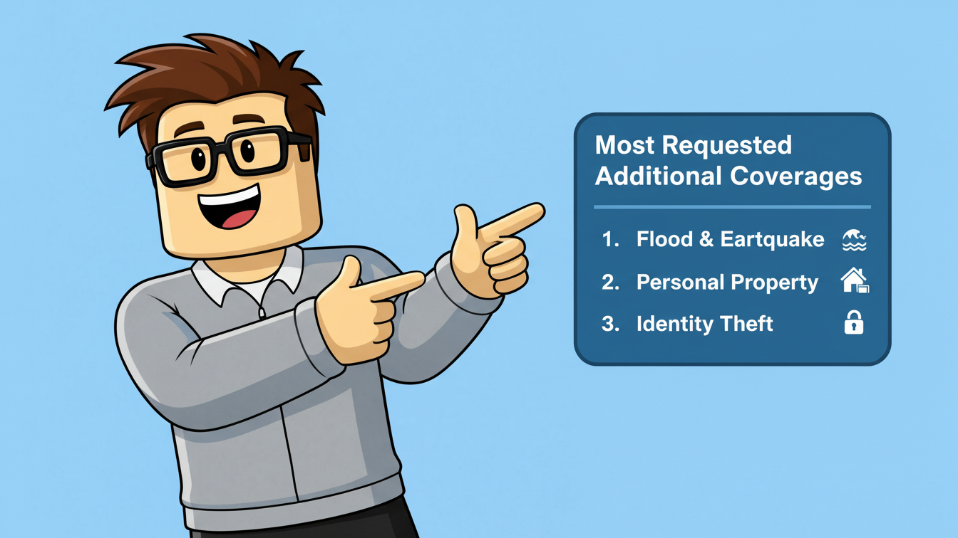 Coberturas adicionales más solicitadas